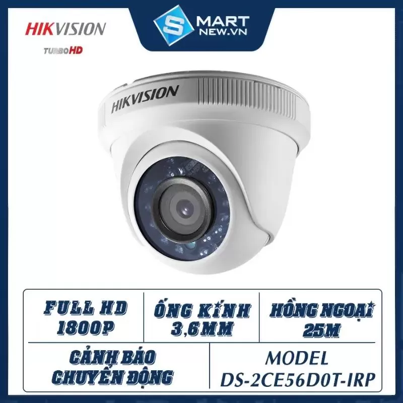 Camera gia đình Hikvision wifi trong nhà DS-2CE56D0T-IRP