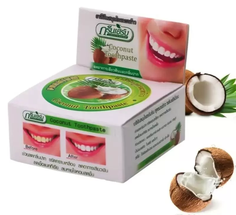 Thuốc tẩy trắng răng Green Herb Thái Lan 25g