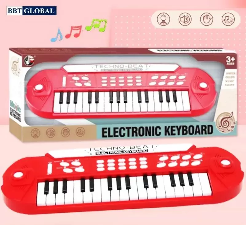 Đồ chơi cho bé 3 đến 6 tháng tuổi đàn điện tử chạy bằng pin