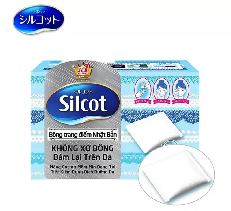 Bông tẩy trang Silcot Cotton Pads