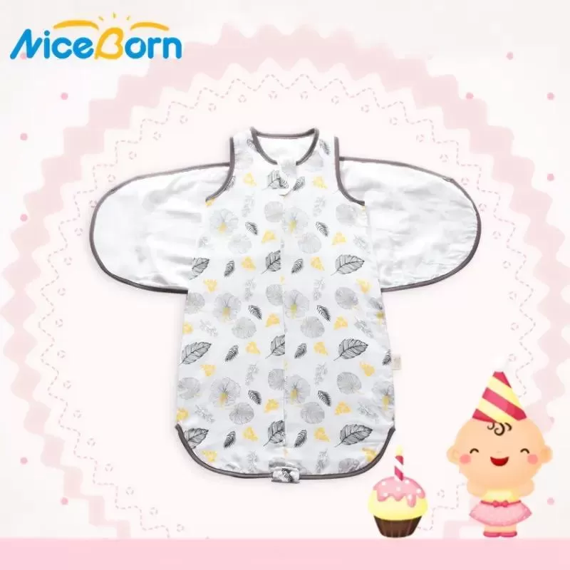 Túi ngủ cho bé con nhộng Babyup ngủ ngon sâu giấc, chống giật mình