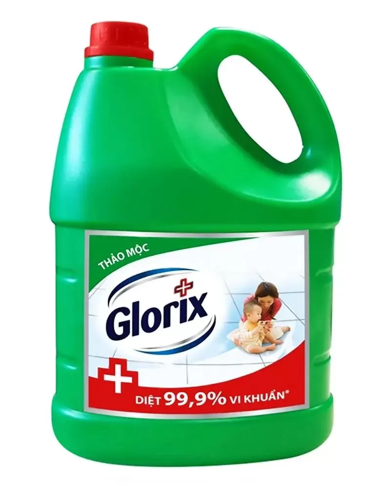 Nước lau sàn Glorix diệt khuẩn hiệu quả