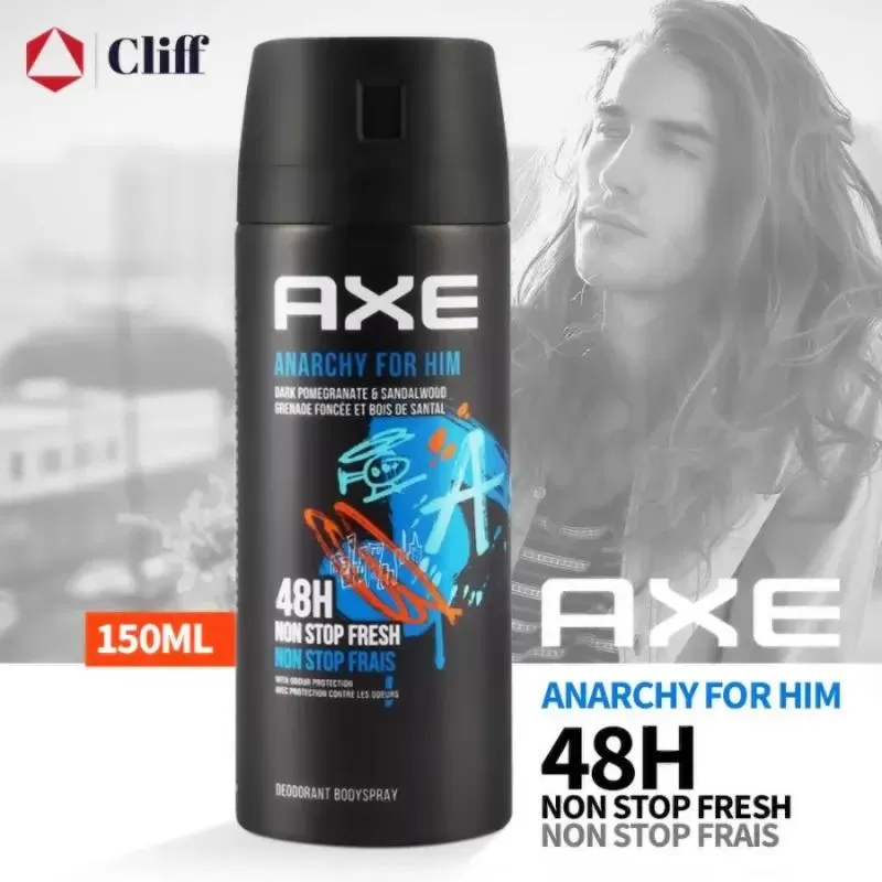 Xịt khử mùi nam Axe toàn thân 150ml Europe