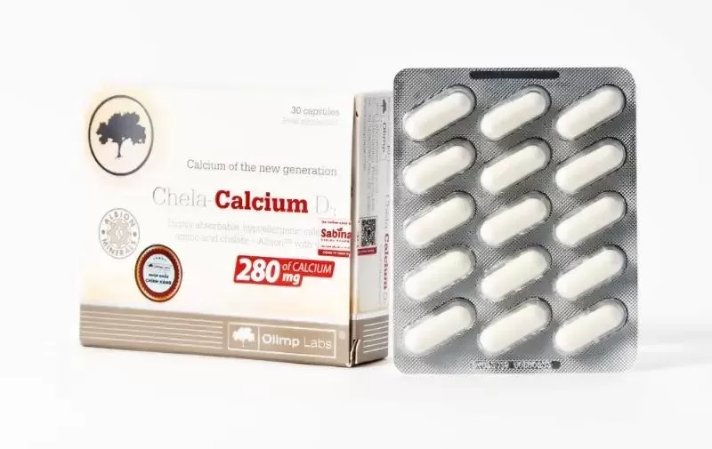 Canxi cho bà bầu Chela-Calcium D3 (Olimp labs)