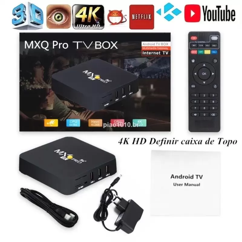 Android TV Box MXQ PRO 4K