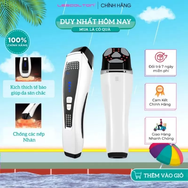 Máy nâng cơ mặt đẩy tinh chất Lescolton