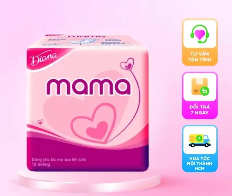 Bỉm cho mẹ sau sinh Mama