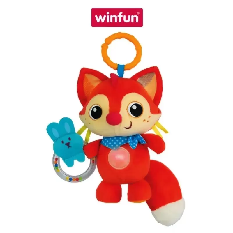 Đồ chơi treo nôi cũi chú cáo CoCo có nhạc biết nói tiếng Anh Winfun 720021