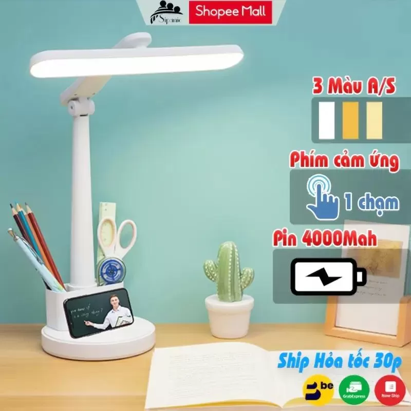 Đèn học chống cận để bàn Sipanic