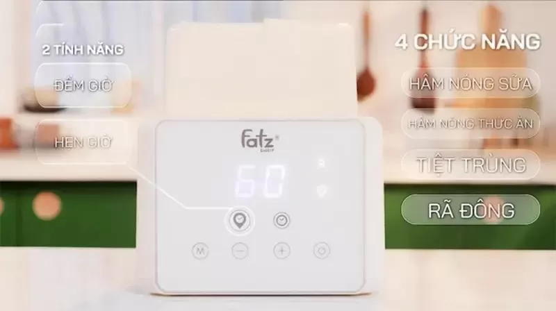 Máy hâm sữa Fatzbaby FB3093VN - Fatz DOU 3