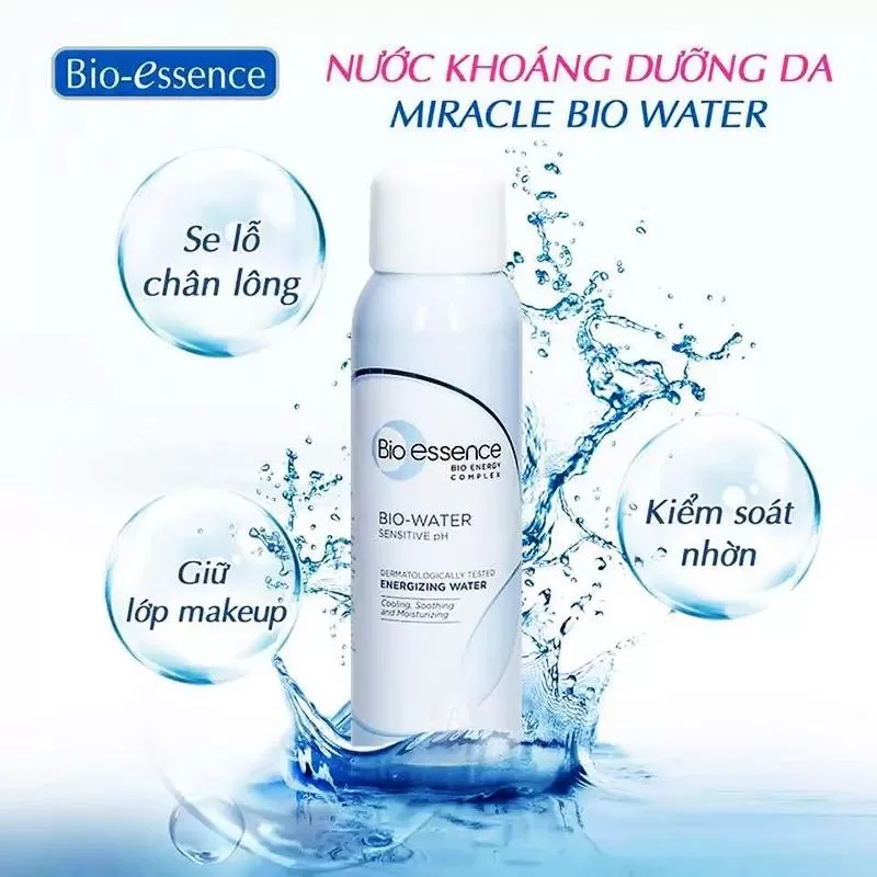 Nước xịt khoáng Bio-Essence 300ml