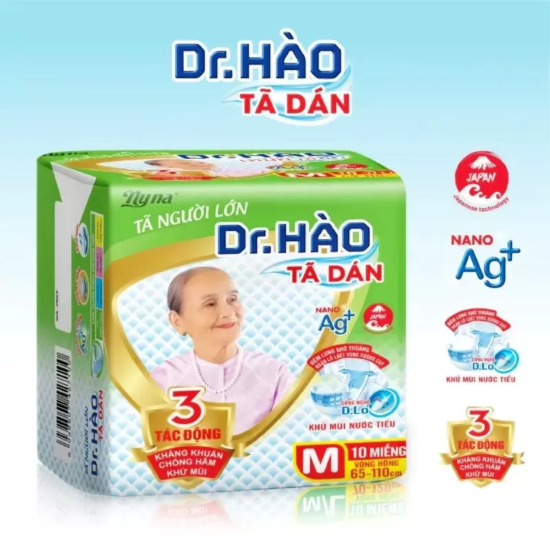 Tã quần người lớn Enterone Dr.Hào (mặc cho mẹ sau sinh)