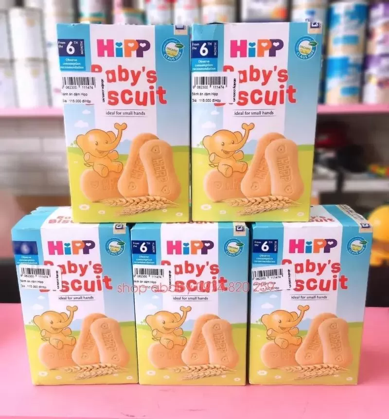 Bánh ăn dặm Hipp Baby‘s Biscuit