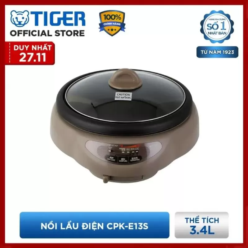 Nồi lẩu điện Nhật Tiger CPK-E13S