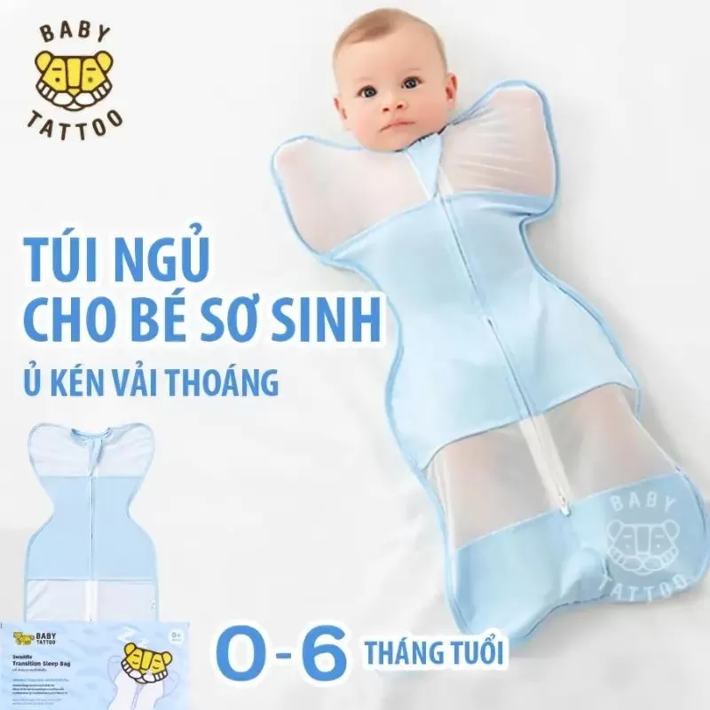 Túi ngủ cho bé ngủ ngon Baby