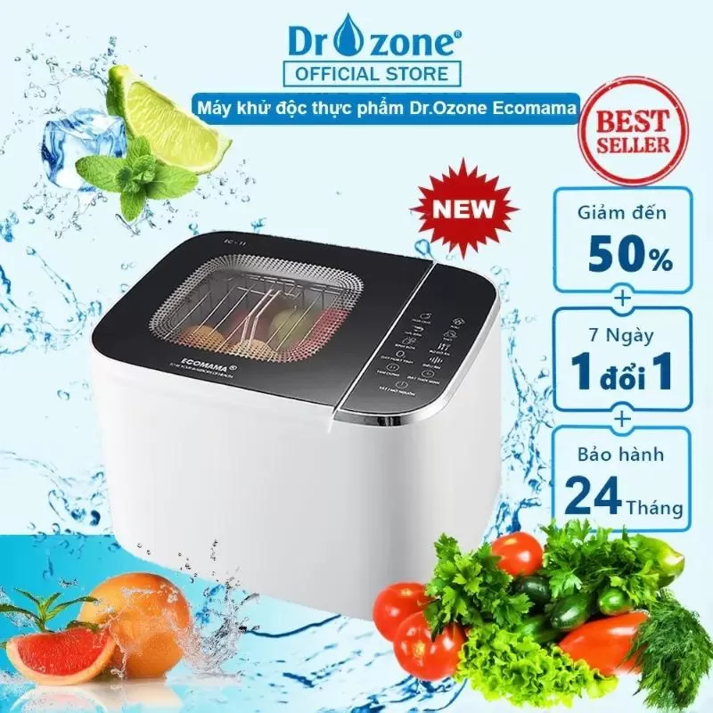 Máy rửa thực phẩm công nghệ ozone ECOMAMA