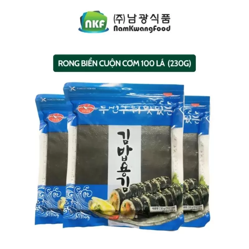 Rong biển khô tẩm bơ mật ong Namkwang Food cho bé