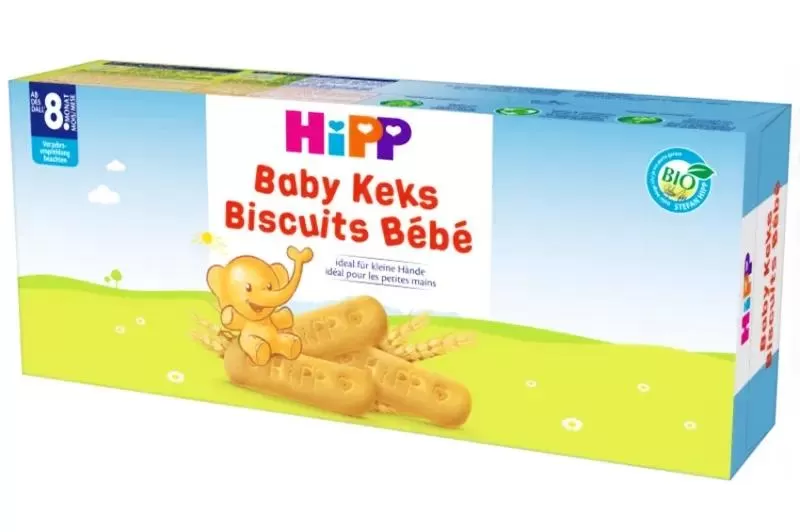 Bánh ăn dặm Hipp baby keks cho bé