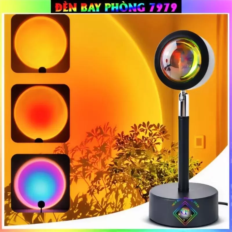 Đèn Hoàng Hôn BimBoo 4 Màu Led trang trí phòng ngủ