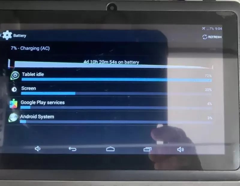 TABLET PC ANDROID Model Q88H 5.1 QuadCore A33 7 inch 3G