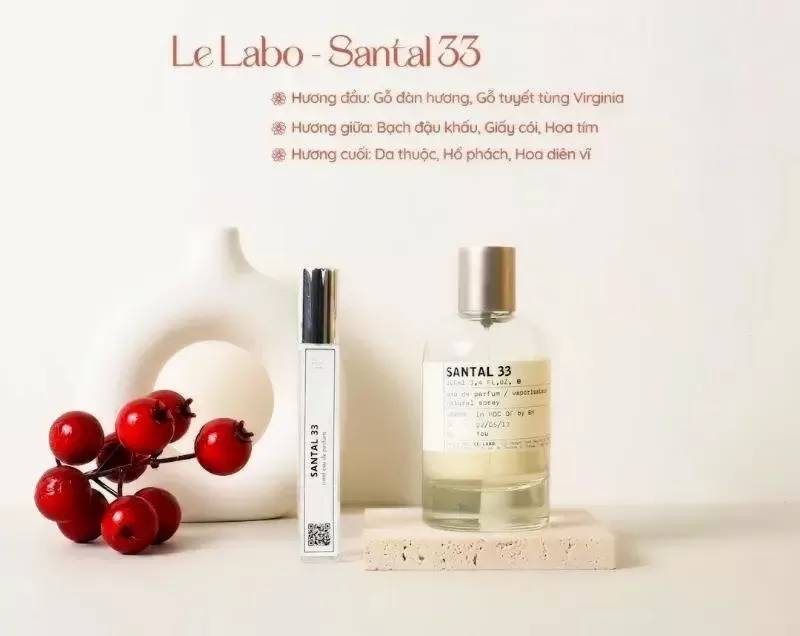 Nước hoa nam giới quyến rũ Le Labo Santal 33