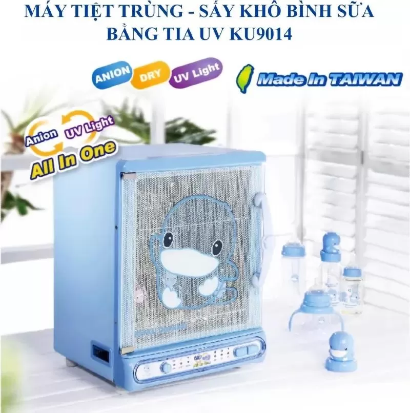 Máy khử trùng bình sữa KuKu