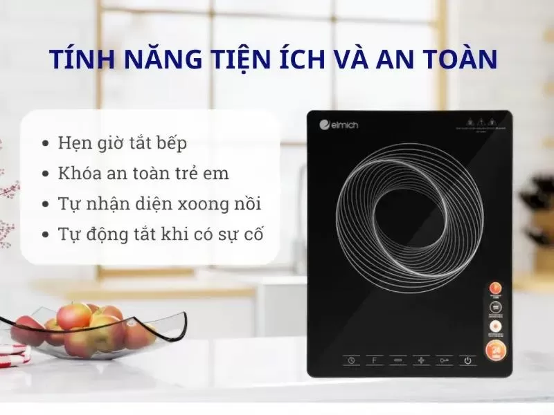 Bếp từ đơn cao cấp Elmich ICE-1828OL