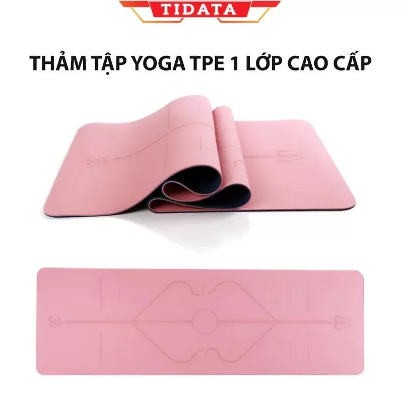 Thảm tập yoga định tuyến TIDATA cao cấp