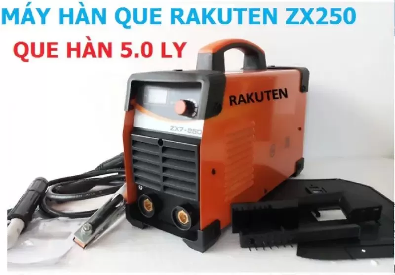 Máy hàn điện tử cao cấp RAKUTEN ZX-250A - Hàn que 5.0 Ly