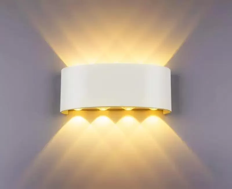 Đèn ngủ treo tường LED hắt 2 đầu