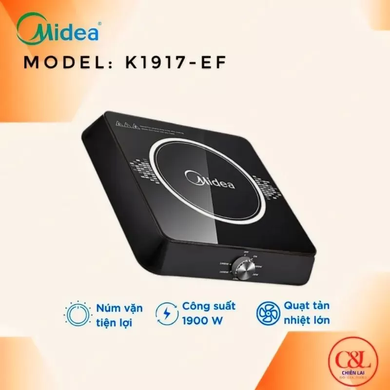 Bếp từ Midea Mi-K1917