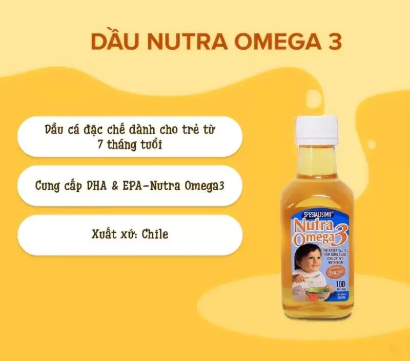 Dầu ăn cho bé cá hồi Nutra Omega 3 HiPP 240ml