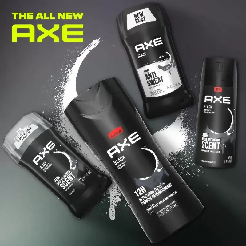 Xịt ngăn mùi toàn thân Axe black 150ml cho nam