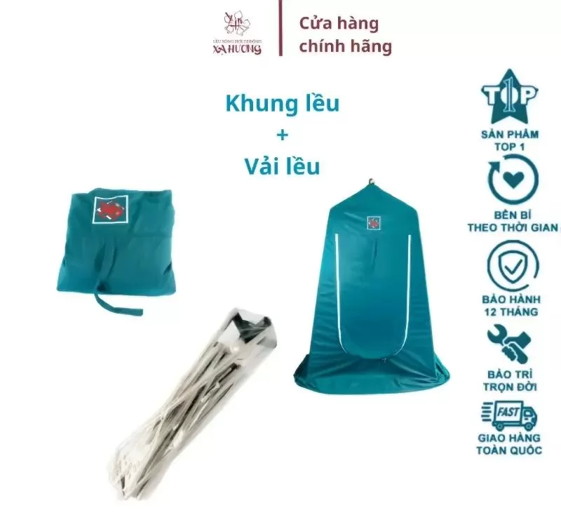Lều xông hơi tại nhà di động Xạ Hương