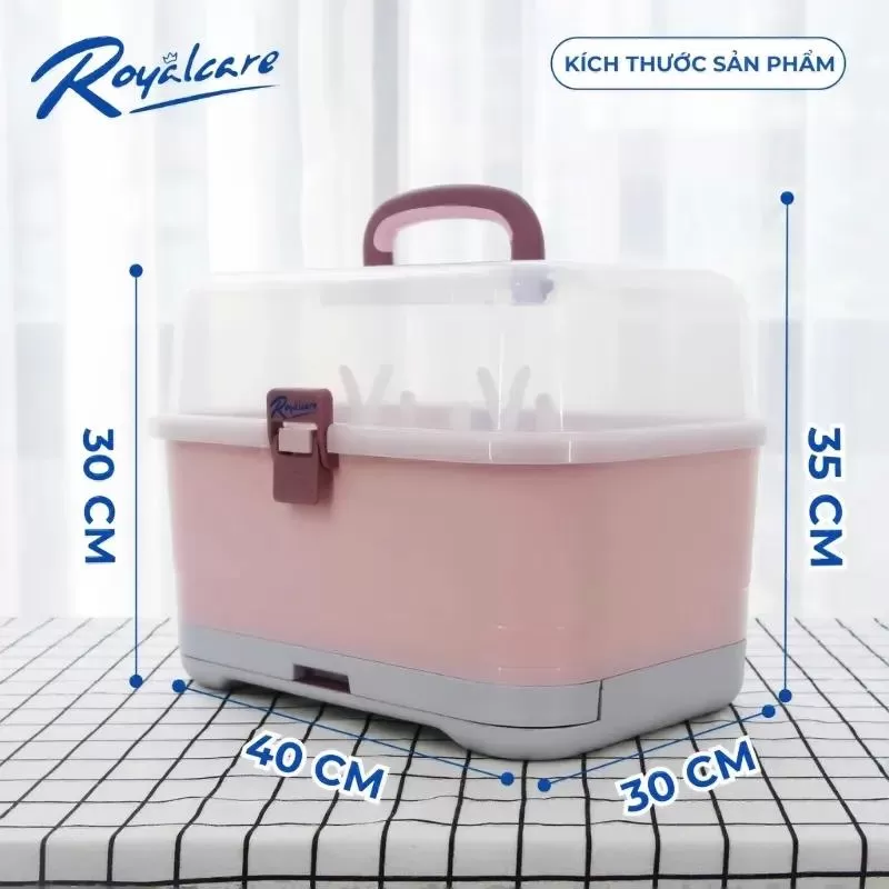 Khay úp bình sữa Royalcare