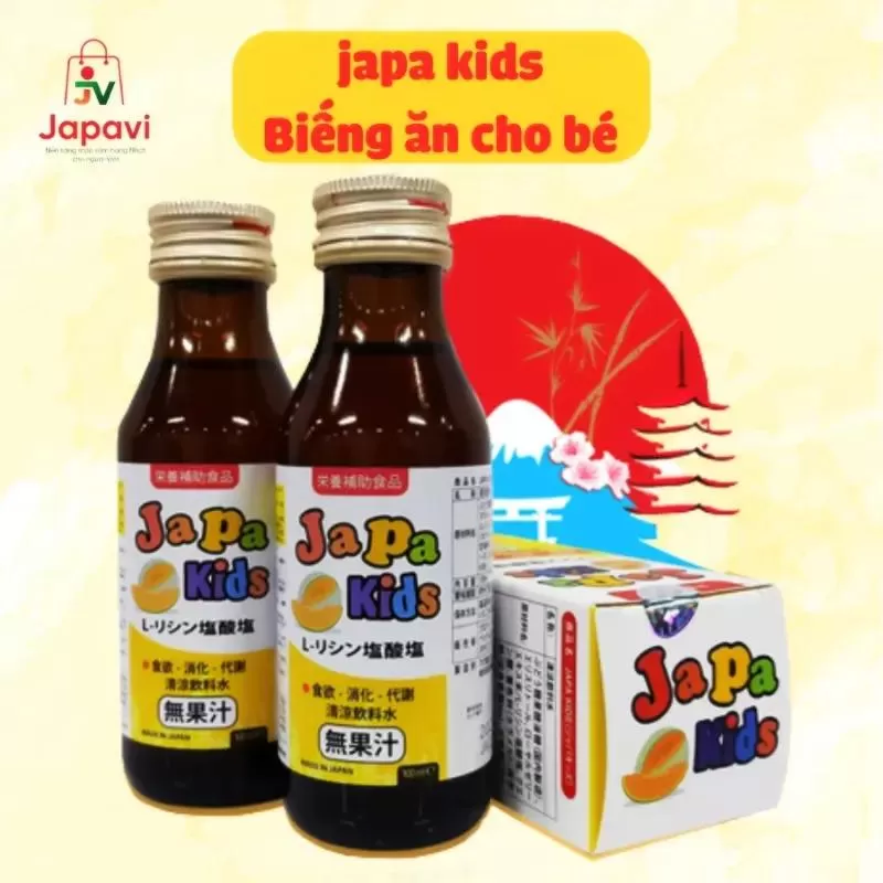 Siro ăn ngon cho bé Japa Kids Orihiro