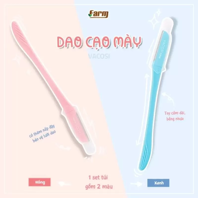 Dao cạo lông mày Vacosi
