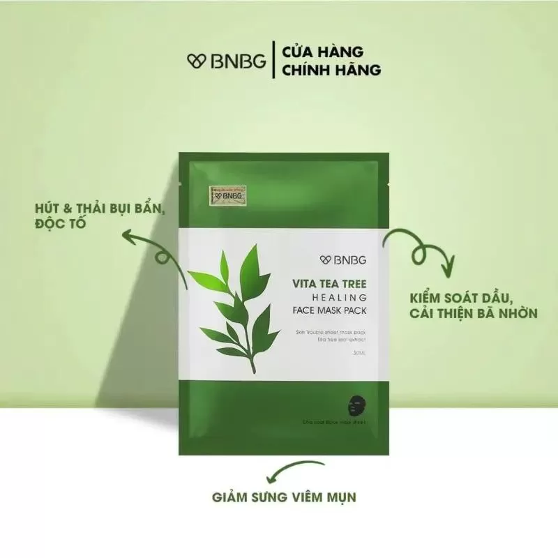 Mặt nạ trị mụn BNBG tràm trà