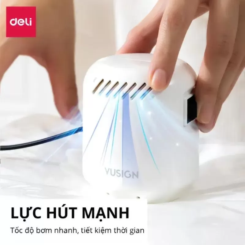 Máy hút chân không quần áo Deli