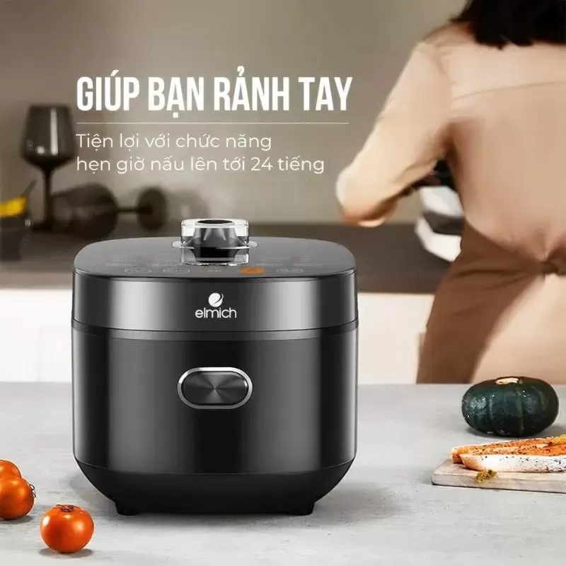 Nồi cơm điện tử thông minh đa năng Elmich RCE-1807 1,5L
