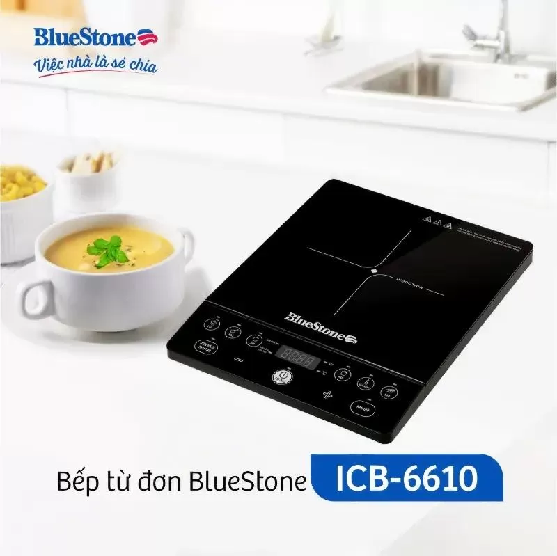 Bếp điện từ đơn mini Bluestone ICB-6610