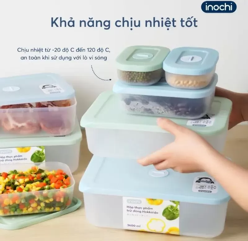 Hộp nhựa đựng thực phẩm INOCHI