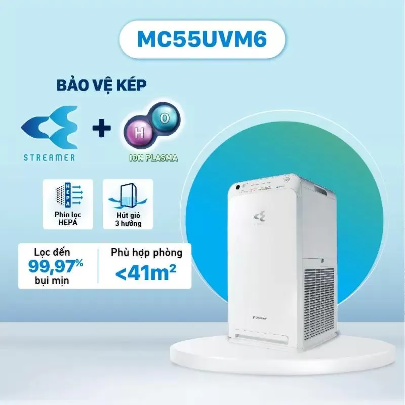 Máy lọc không khí Daikin MC55UVM6