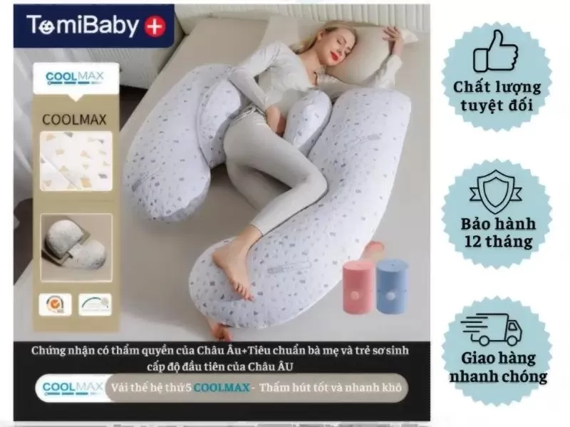 Gối cho bà bầu Tomibaby