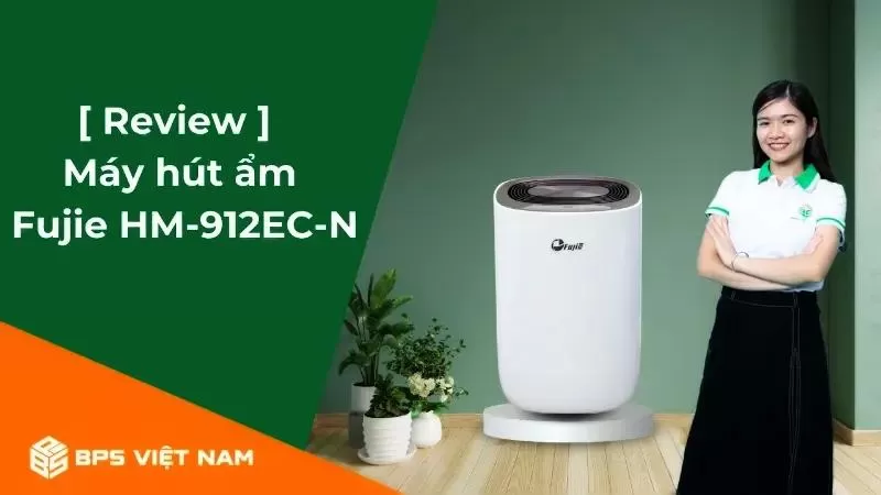 Máy hút ẩm chống nồm Fujihome HM-912EC-N
