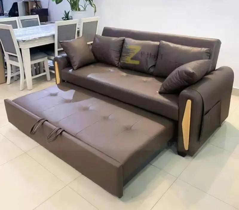 Ghế sofa giường decor Hàn Quốc gấp thành ghế