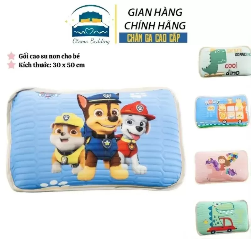 Gối trẻ em sơ sinh ngủ sông hồng cao cấp Otama Bedding cho bé 1 tuổi