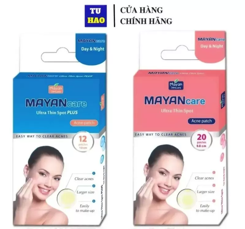 Miếng dán mụn Mayan Ultra Thin Sport Plus Acne Patch