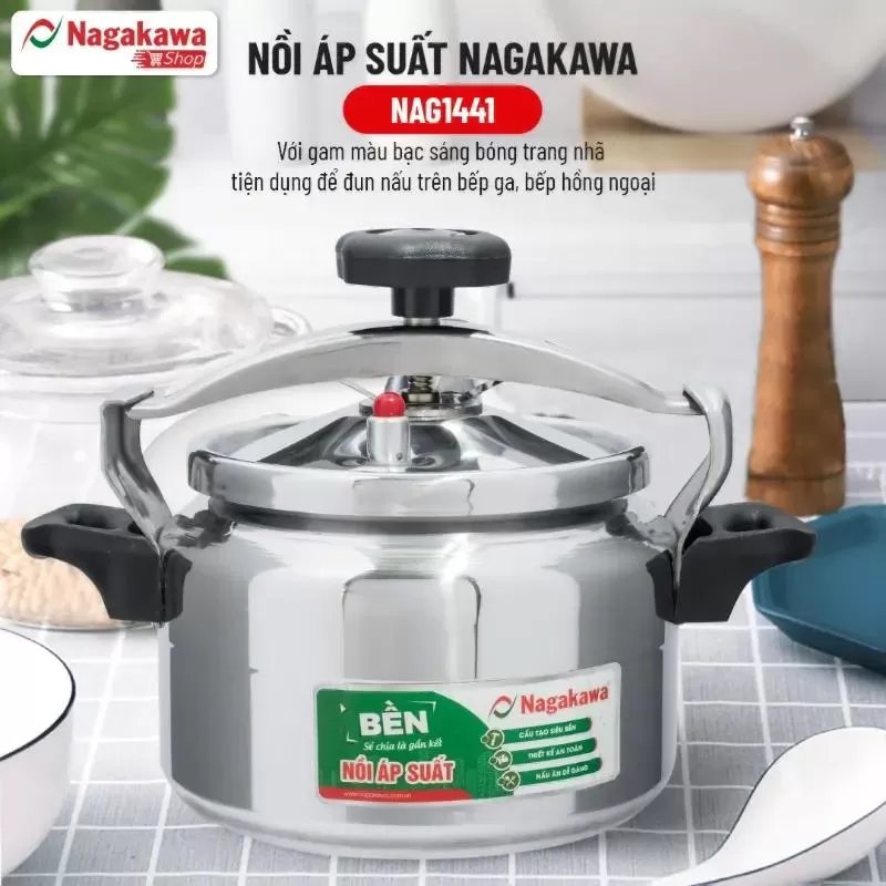 Nồi áp suất bếp từ Nagakawa NAG1441