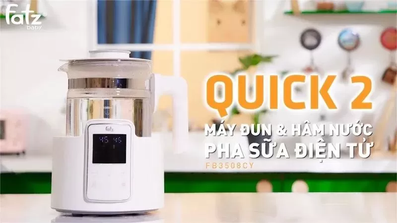 Bình đun nước pha sữa Fatz Quick 2 FB3508CY